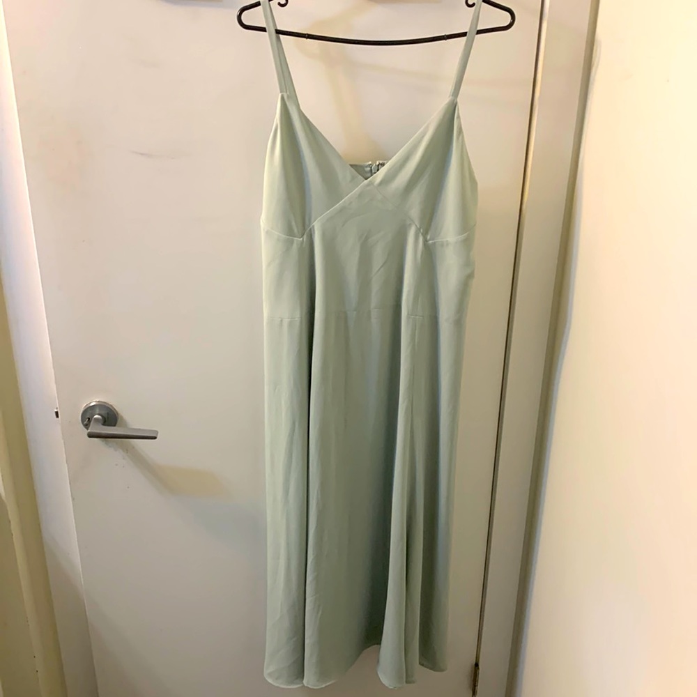 BABATON light blue midi dress